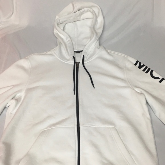 Michael Kors Other - Michael Kors Logo-Print Zipper Hoodie NEW